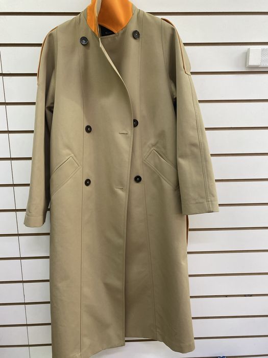 Двубортный Тренч MASSIMO DUTTI