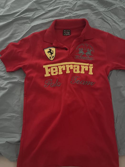 Tricou ferrari la martina polo
