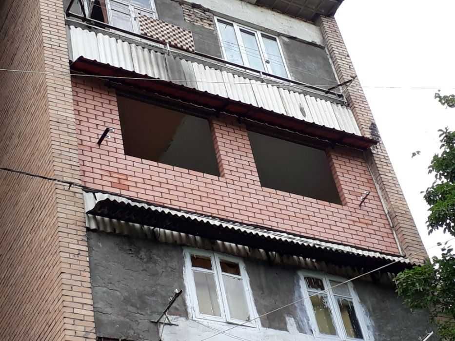 Кладка балкон. Установка козырков любой сложности. Рустам