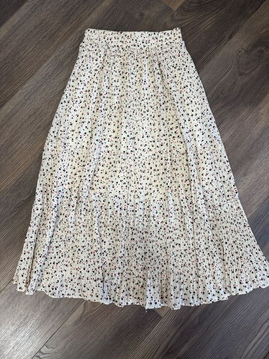 Дълга пола на цветя