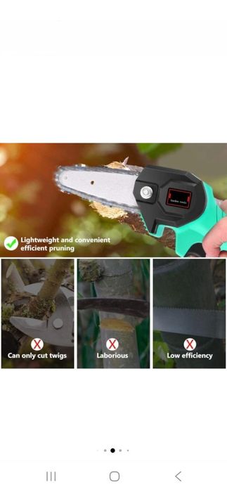 Mini fierastrau pe acumulatori