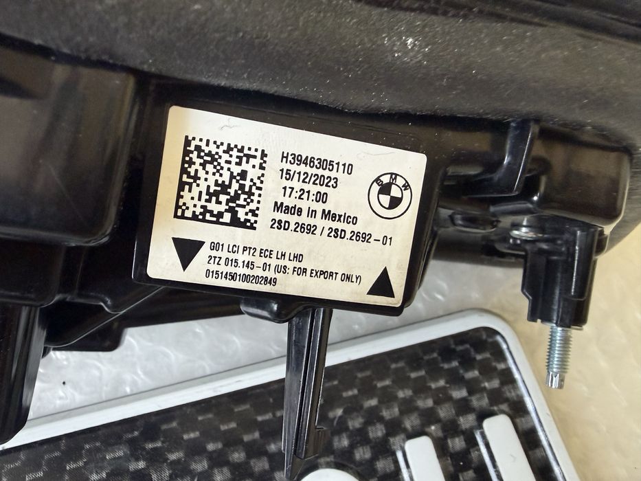 Стопове BMW X3 G01 LCI БМВ Х3 Г01 фейслифт европейски и без забележки