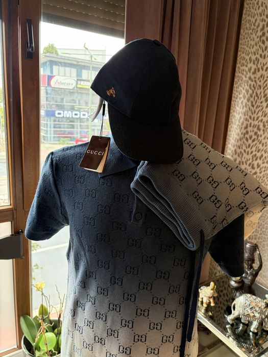 Compleu Gucci Bărbați Albastru – Nou – M/L
