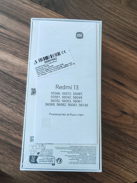 Xiaomi redmi 13 black