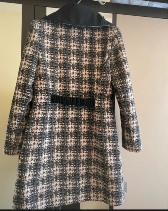 Palton cu lana si captuseala matlasata - Moda Alis