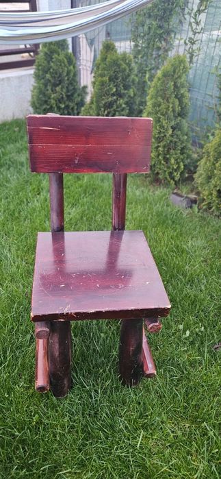 Mobilier gradina din lemn masiv