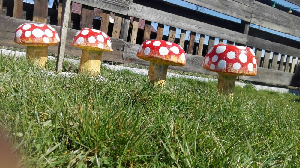 Vultur din beton pentru gradina – pitici gradina