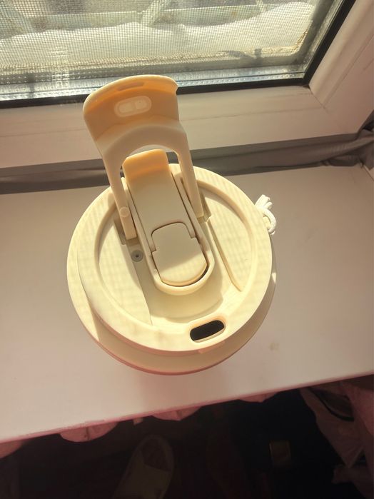 Термокружка с трубочкой