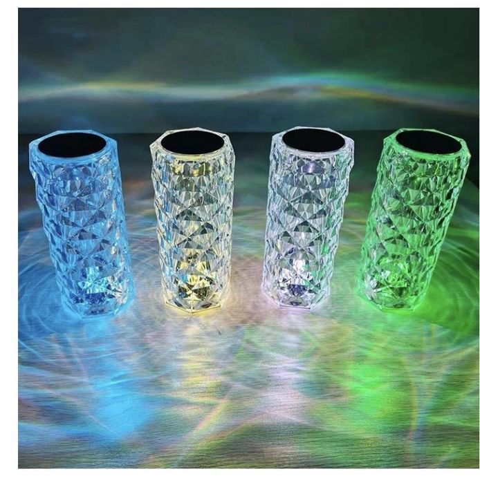 Lampa 21x7x7cm din Plastic cu Incarcare USB si Telecomada Led Engros