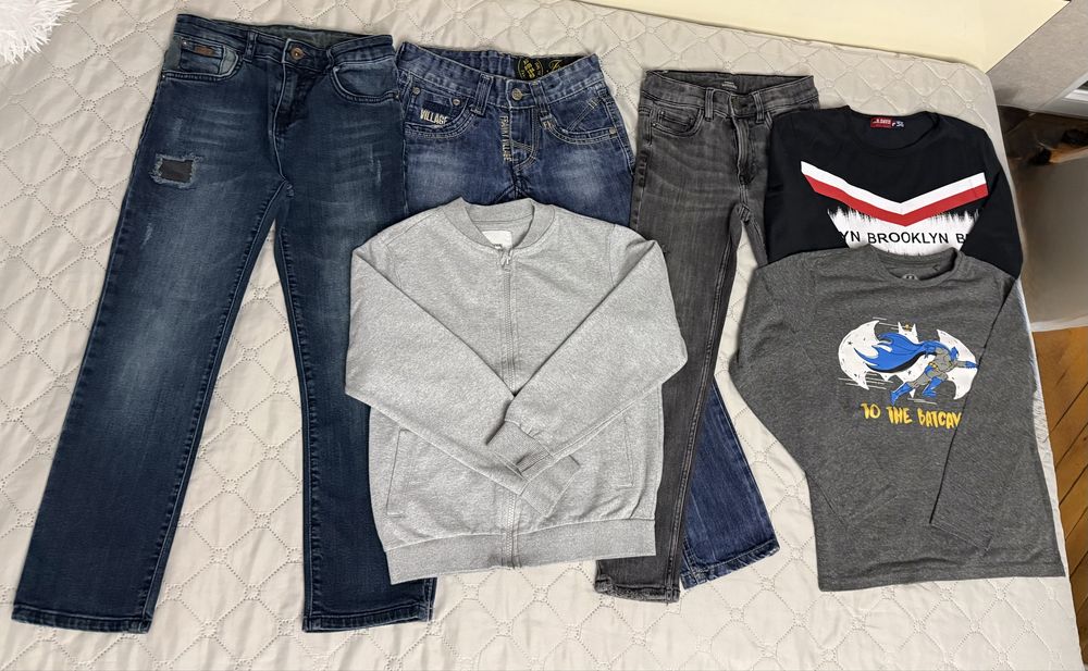 Яке, Сет дънки, риза, H&M, LCW и др.