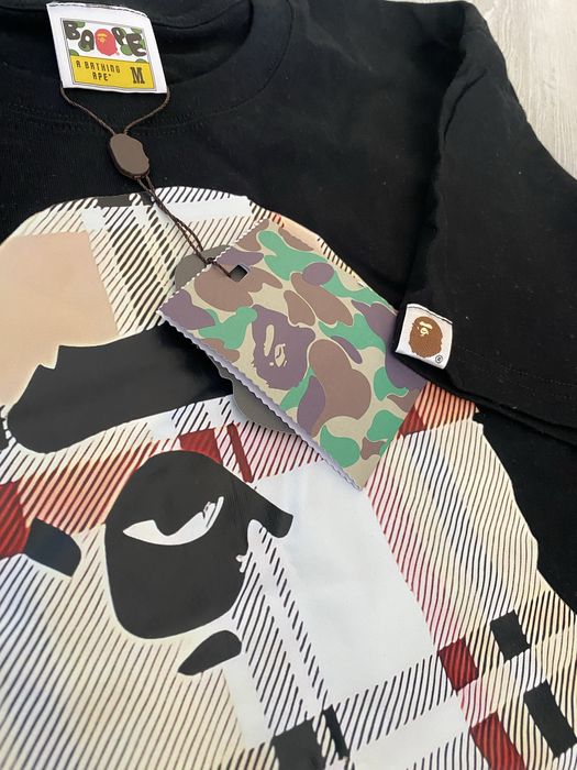BapeXBurberry тениска