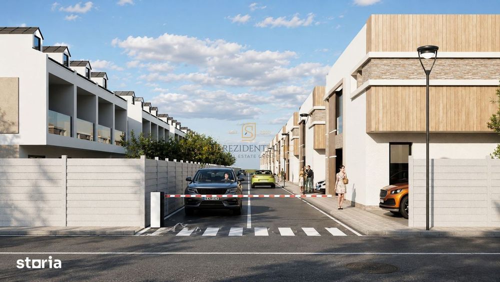 Vila individuala | Ansamblu privat cu piscina Bragadiru-Independentei