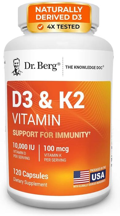 Dr Berg D3 K2 vitamin