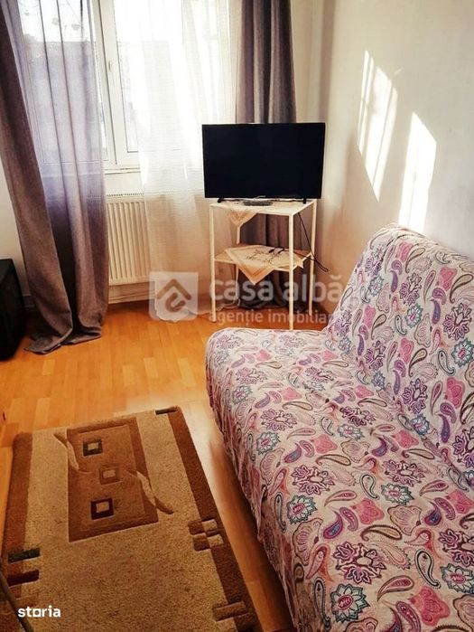 Podu Ros, garsoniera curata, mobilata si utilata