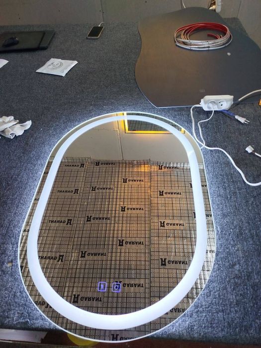 Ромбикли дизайн ойналар