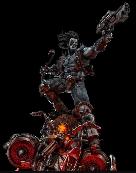 DC LOBO THE MAIN MAN-  ЛОБО ловецът на глави статуя