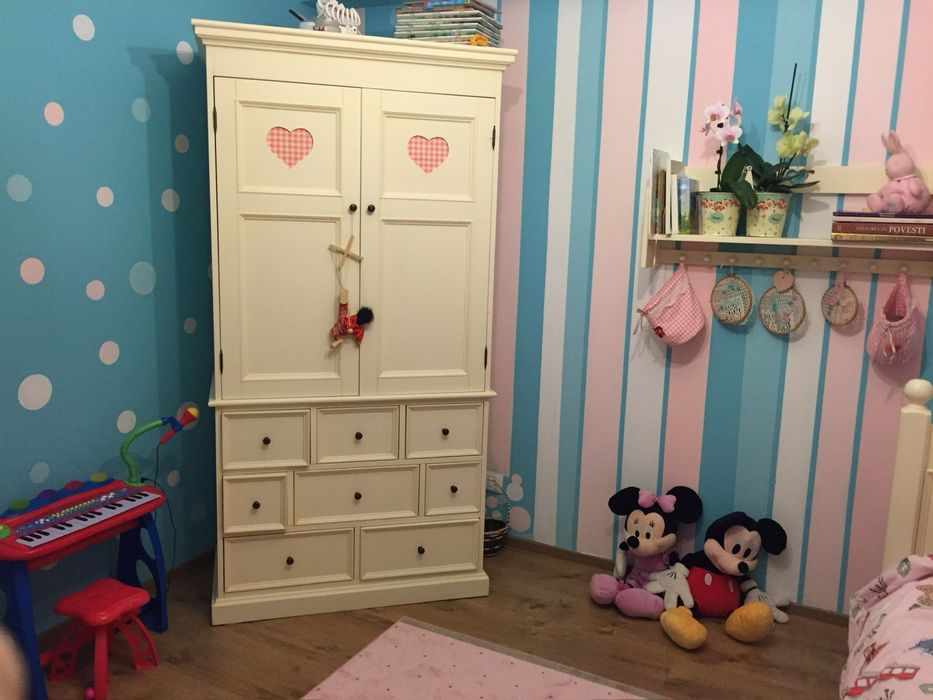 Dormitor copil, lemn masiv