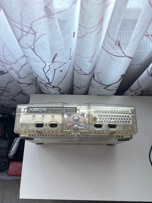 Consola Microsoft XBOX Crystal Clear Trasparent Classica