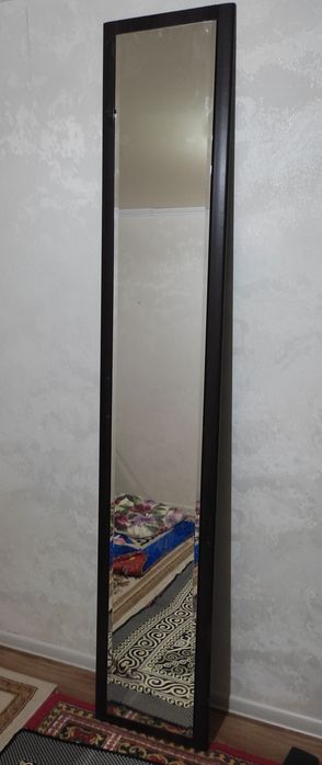Зеркало с рамой 220х42см