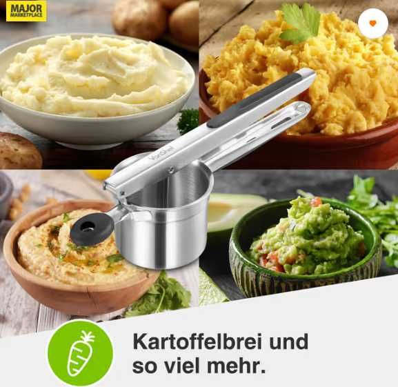Ricer din oțel inoxidabil VonShef