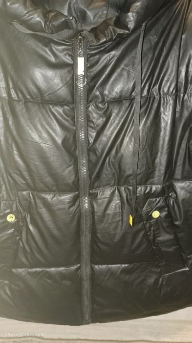 Куртка экокожа оверсайз