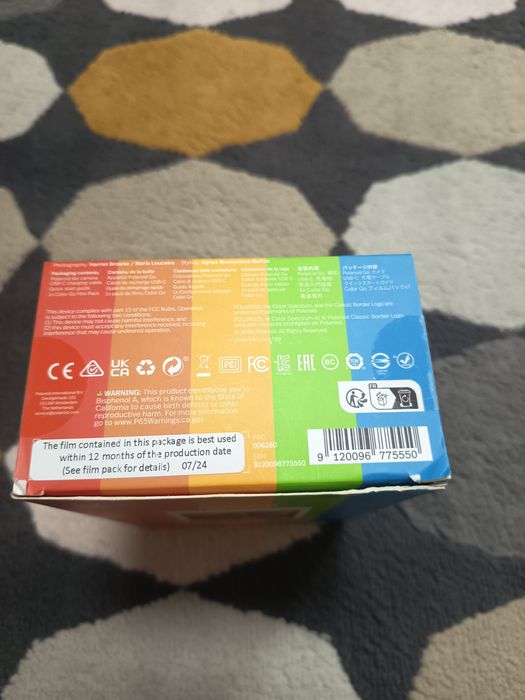 Aparat Foto Instantaneu Polaroid Go Generation 2, Negru