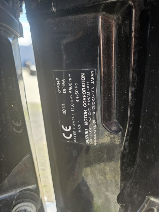 Barca gonflabila cu motor Suzuki 15cp4T