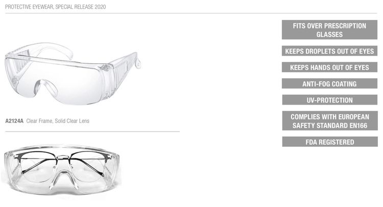 Работни швейцарски очила най-висок клас swiss eyewear group A2124A