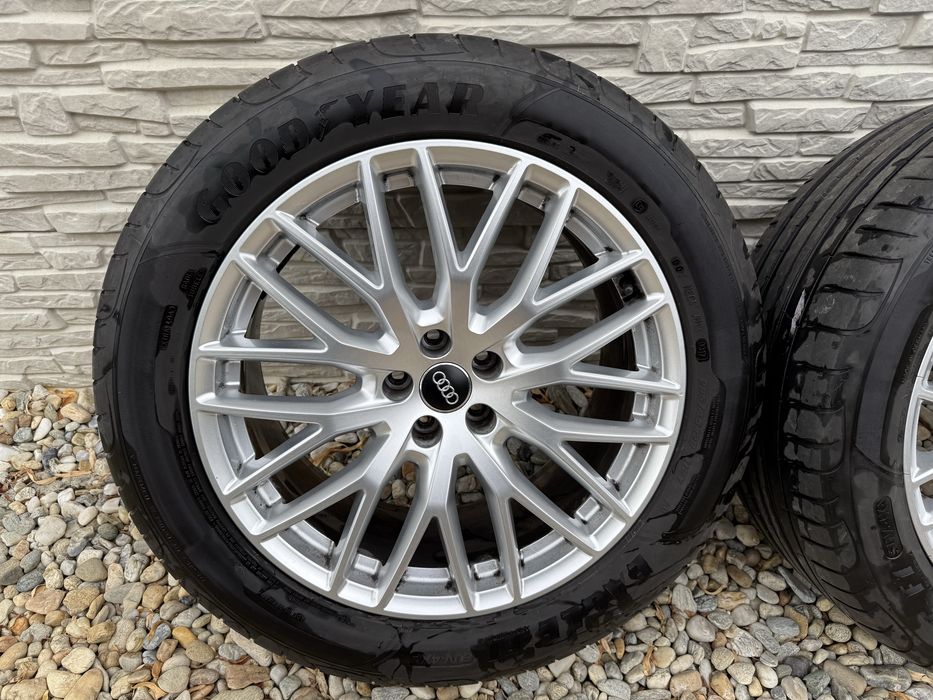 Set roți/jante R20 originale Goodyear 285/45/20 Audi Q7 4M0601025Q