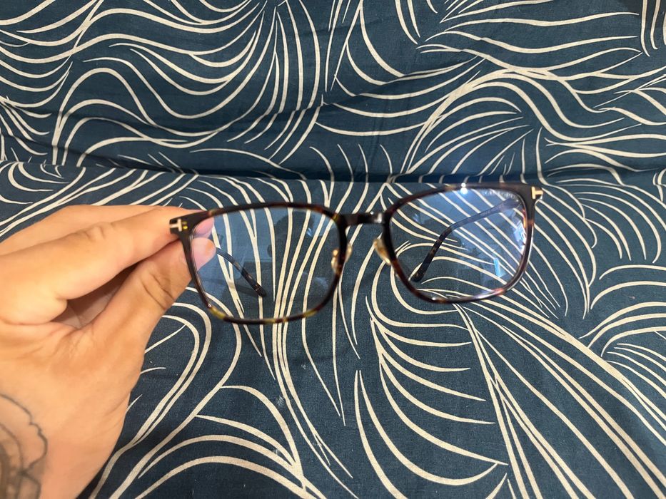 Ochelari Protecție Ecran Tom Ford TF5699-B 052 Dark Havana Blue Block