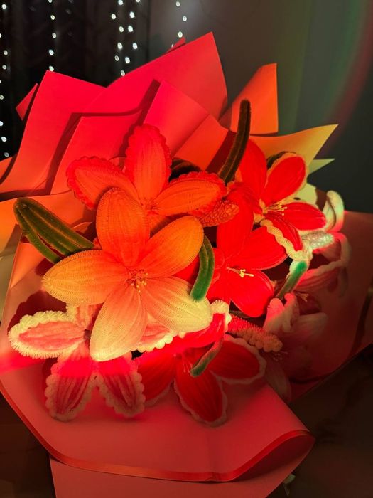 Цветы ручной работы