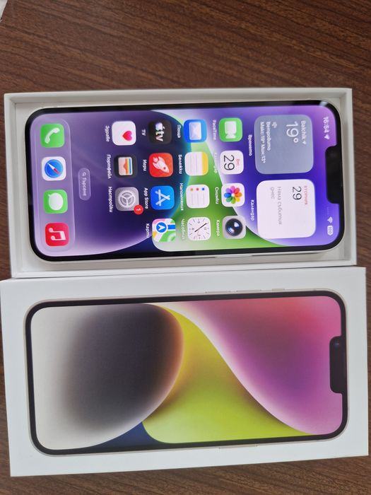 iPhone 14 Starlight -100% battery health