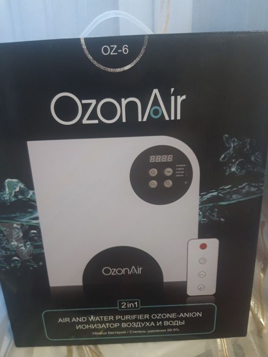 Продам.очиститель воздуха,воды.