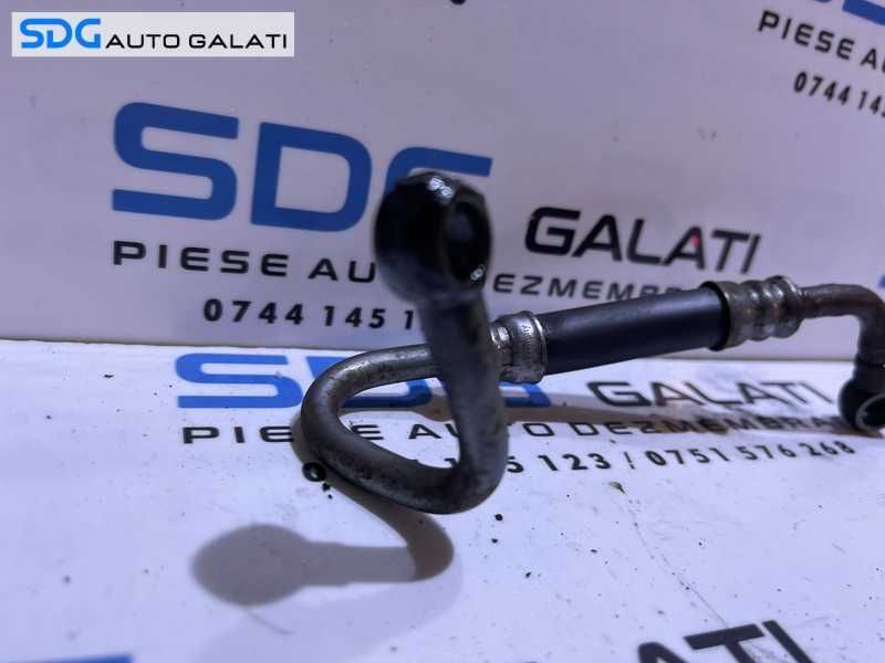 Furtun Conducta Teava Ulei Turbo Turbina Turbosuflanta BMW Seria 1 E81 E82 E87 E88 118 120 2.0 D N47 2007 - 2013 [D0427]