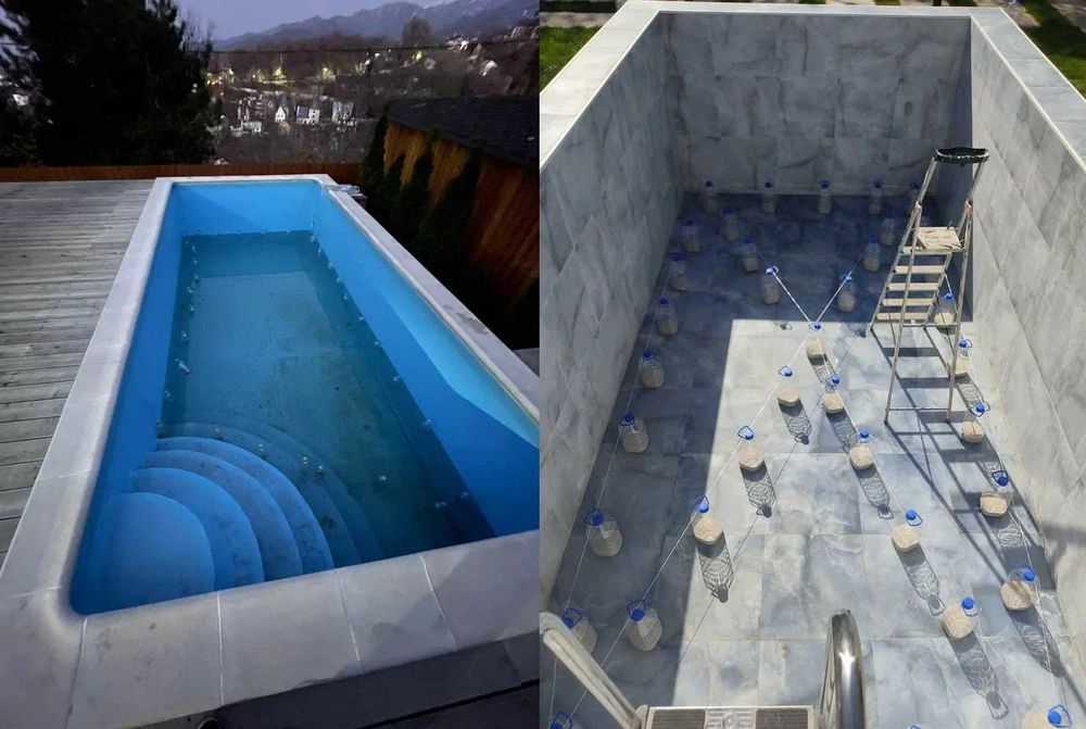 Консервация бассейна на зимний период