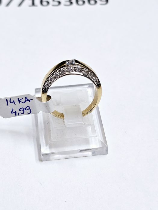 Vand inel dama din aur 14 k 4.99 g cod 409