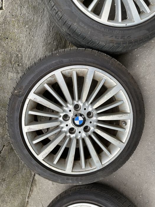 Джанти с гуми 5x120 r18 ОЕМ свалени от BMW F30 LUXURY