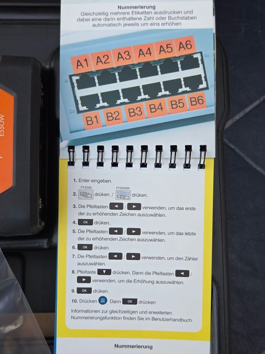 Brother P-touch E550W – професионален индустриален етикетиращ принтер