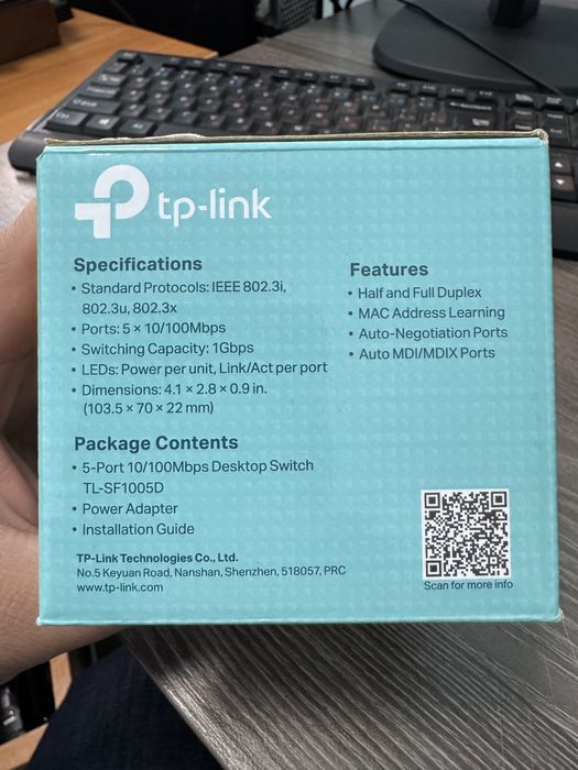 ТП линк 5 портов