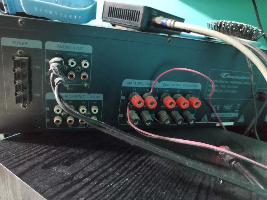 2 Колони Thunder със Усилвател Thunder