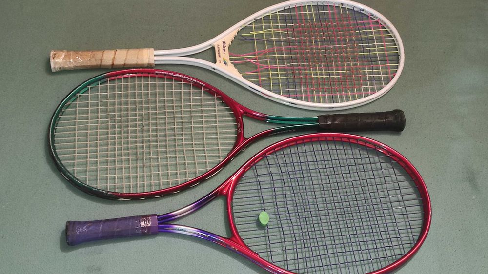3 RACHETE TENIS CAMP  - dunlop - wilson 150 ron 3 buc.