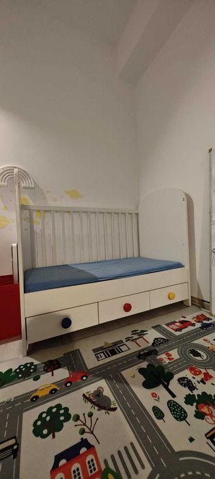 Vand patut bebe Gonatt Ikea + saltea