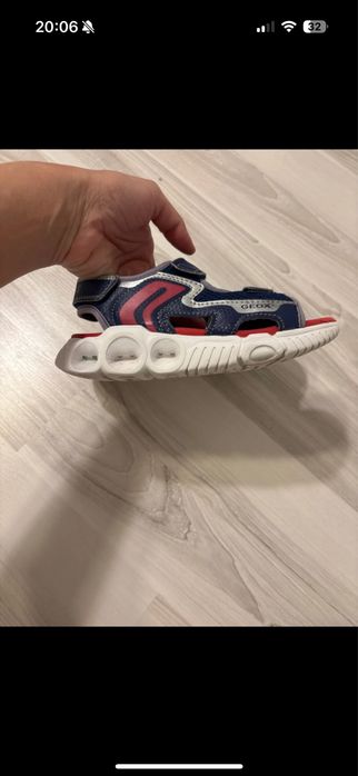 Sandale geox portate de cateva ori