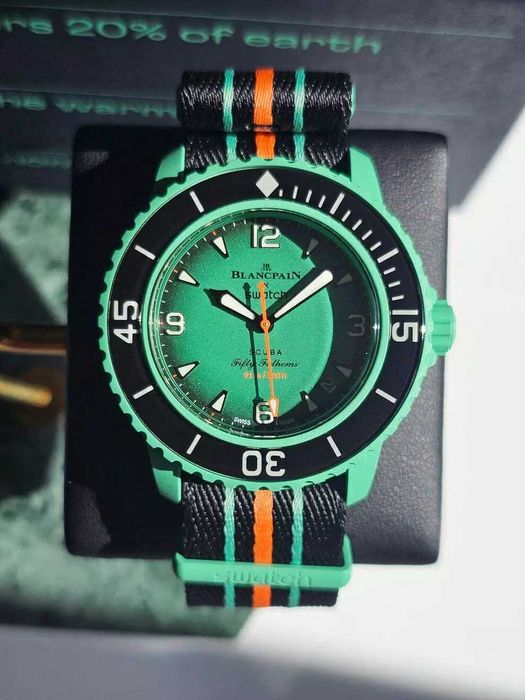Blancpain x Swatch Scuba оригинален мъжки часовник