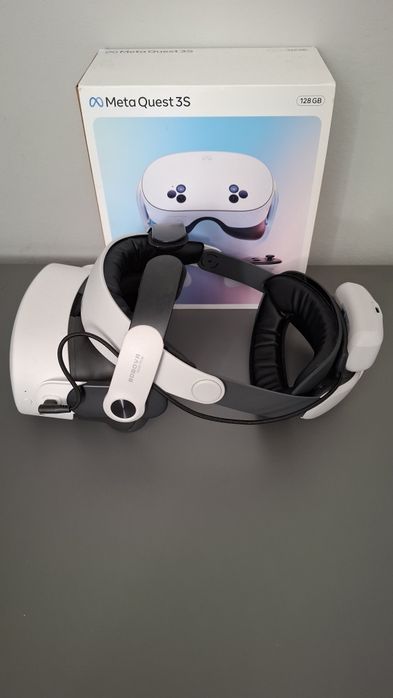 Vând meta quest 3s + head strap