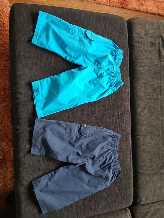 Лот 5 тениски и 2 чифта къси панталони ръст 116-122, 6-7 години