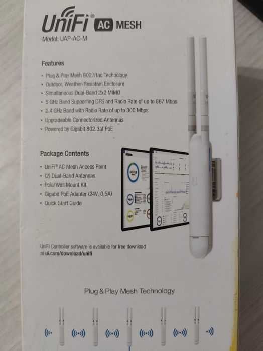 Wi-fi точка доступа Unifi AP AC Mesh