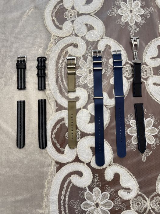 Нейлоновые ремешки для часов 20–22 мм — стиль и комфорт каждый день!