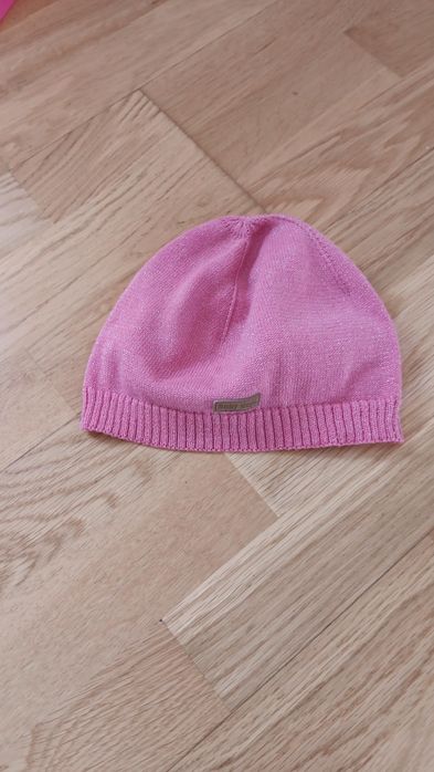 H&M детска, розова шапка 86/92, разтеглива