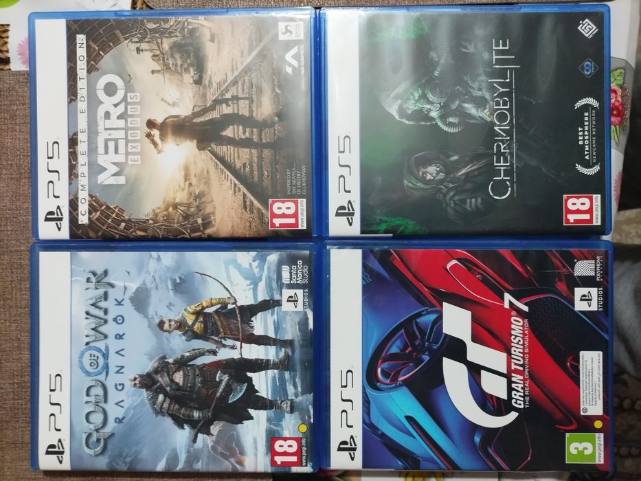 Продам диски с играми на PS5